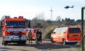 LKW umgestuerzt Kieswerk Harry Kloepferstr Im Feldrain P17